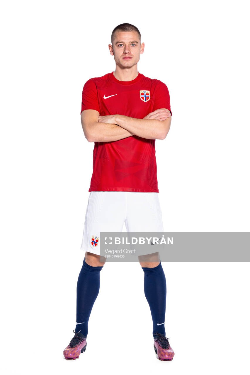 Julian Ryerson of the Norwegian national football team