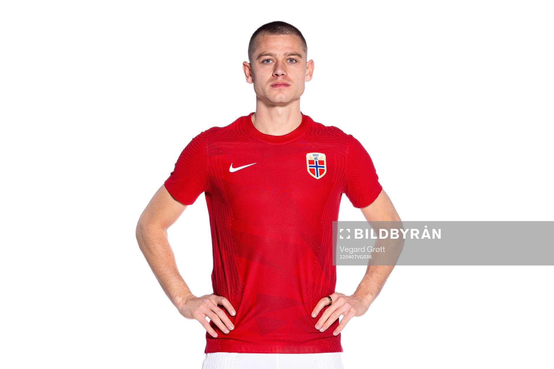 Julian Ryerson of the Norwegian national football team
