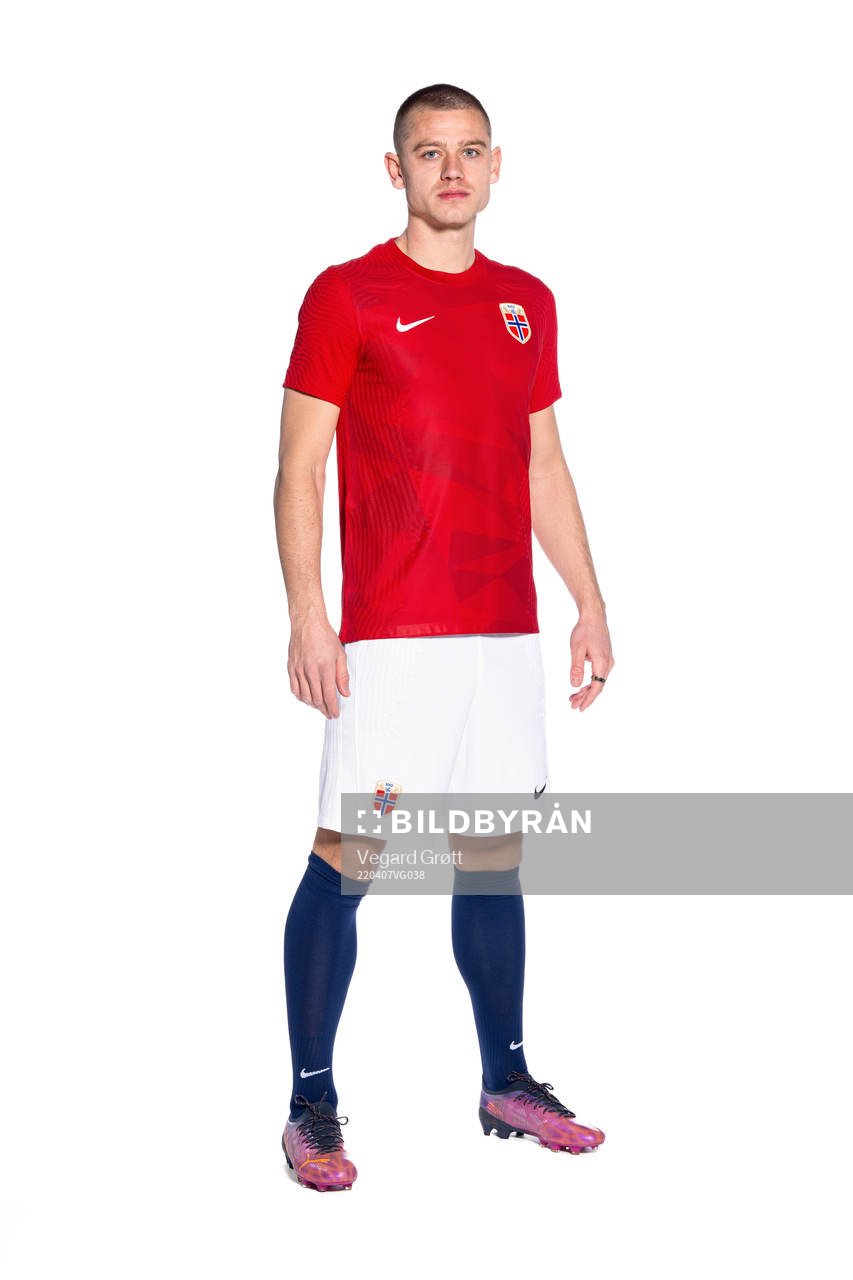 Julian Ryerson of the Norwegian national football team