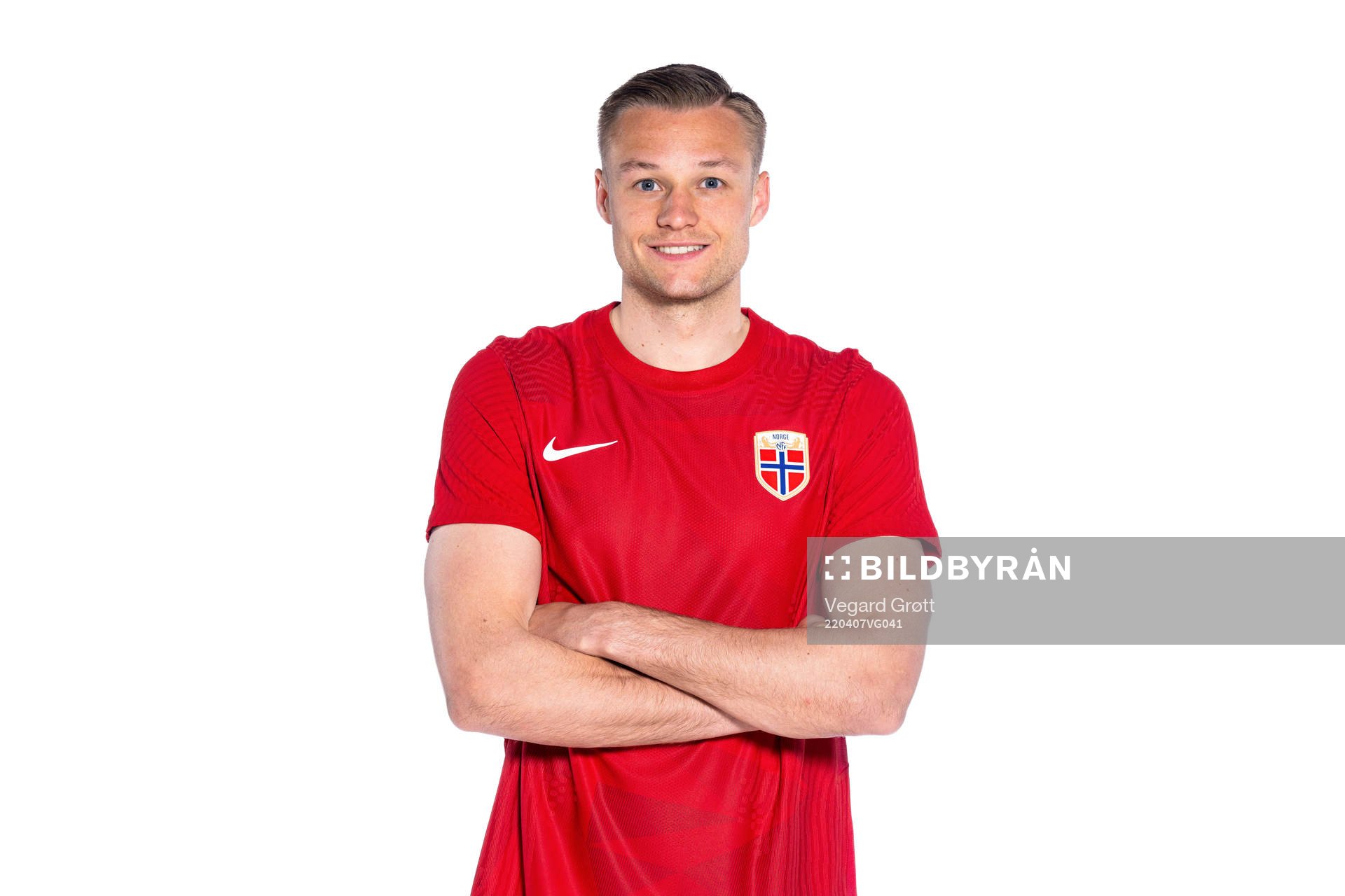 Stian Gregersen of the Norwegian national football team