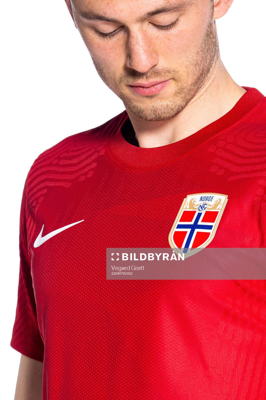 Fredrik Aursnes of the Norwegian national football team