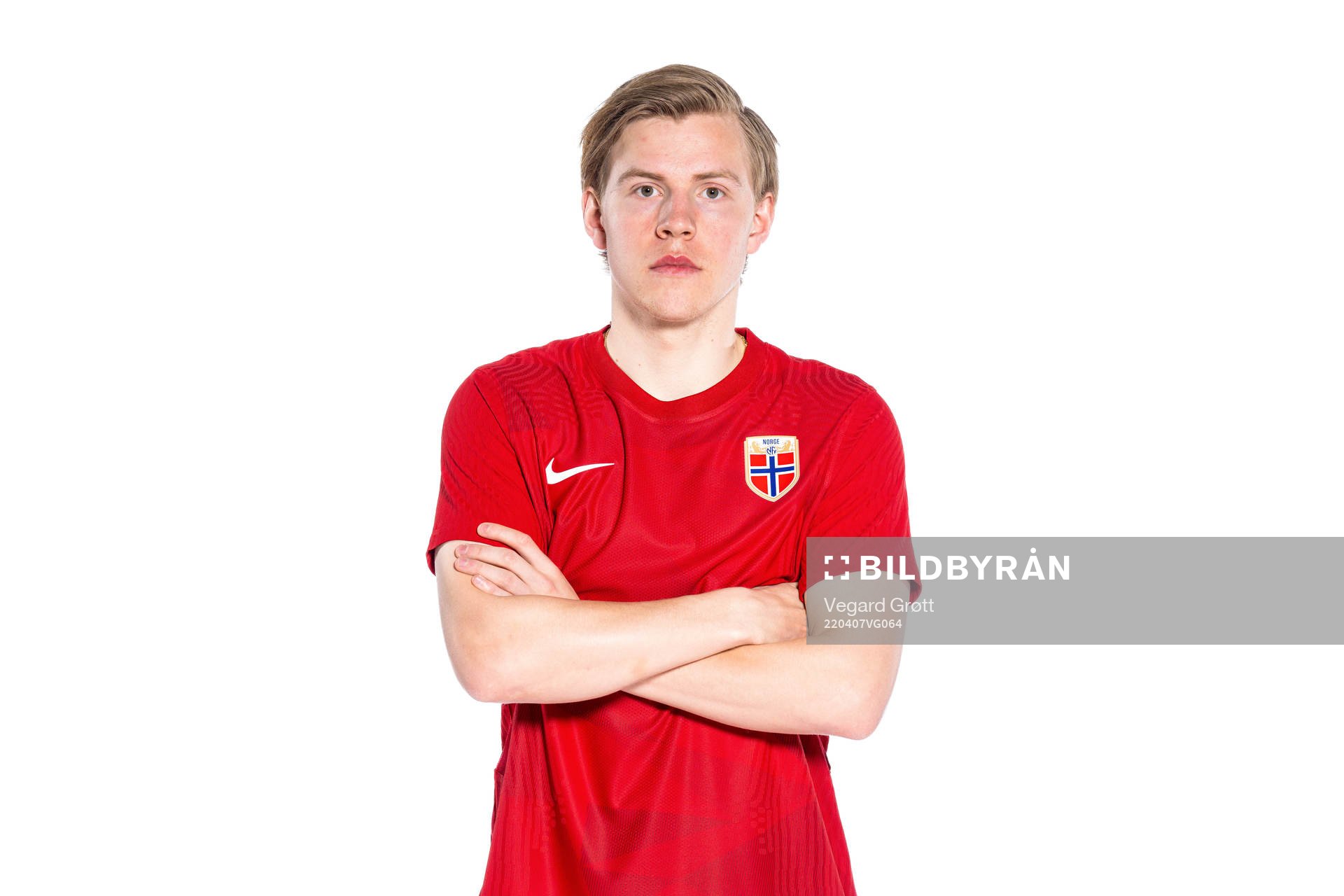 Jens Petter Hauge of the Norwegian national football team