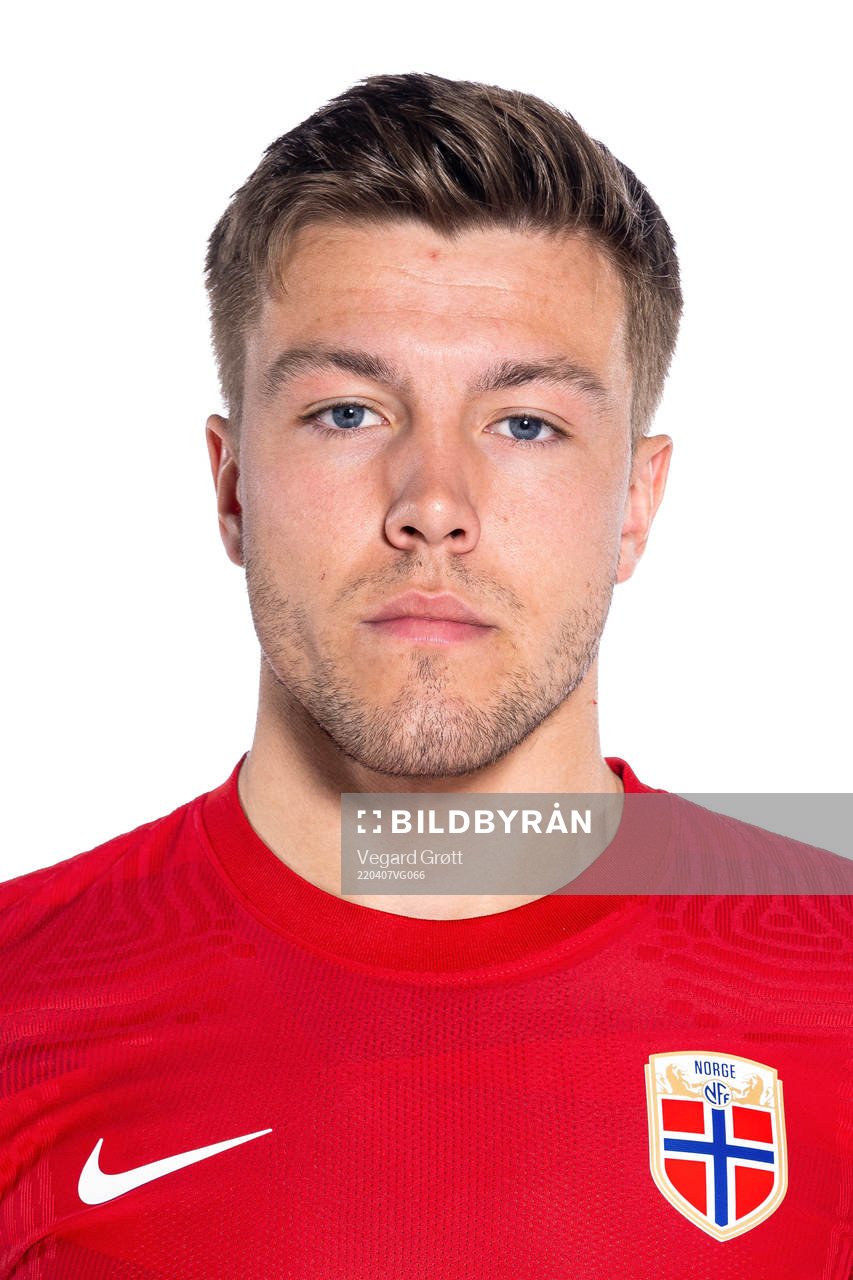 Fredrik André Bjørkan of the Norwegian national football