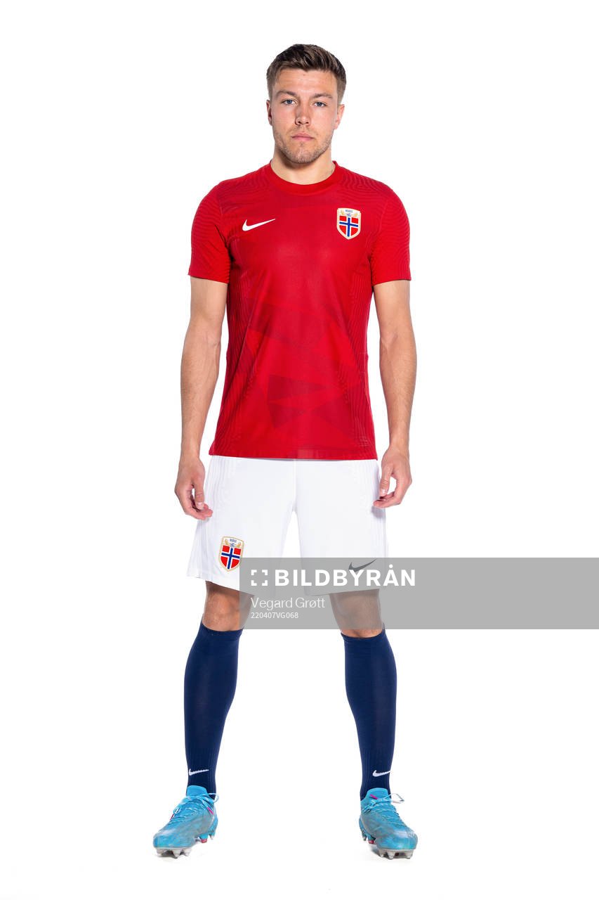 Fredrik André Bjørkan of the Norwegian national football