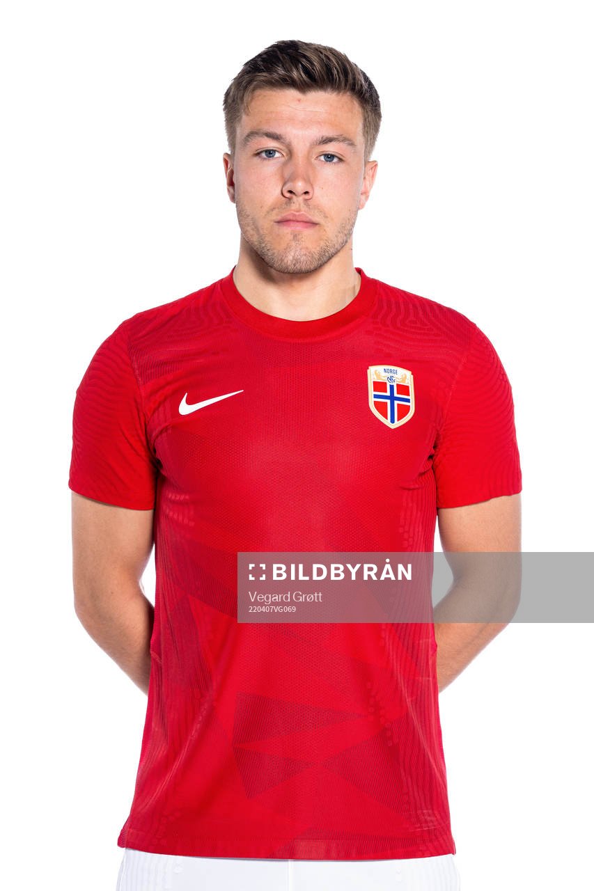Fredrik André Bjørkan of the Norwegian national football