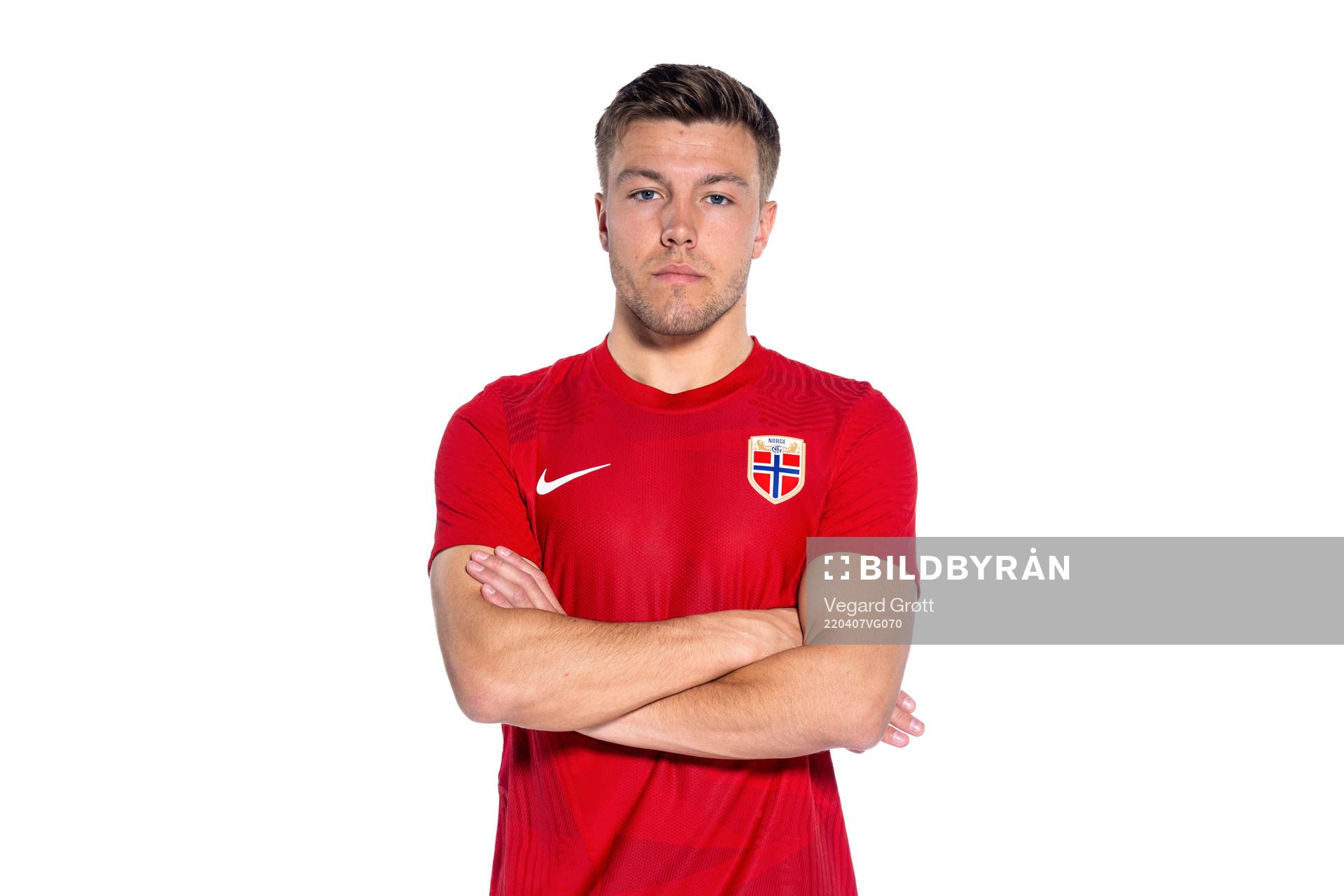 Fredrik André Bjørkan of the Norwegian national football