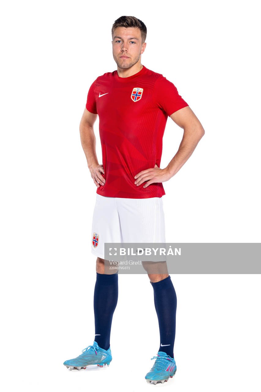 Fredrik André Bjørkan of the Norwegian national football