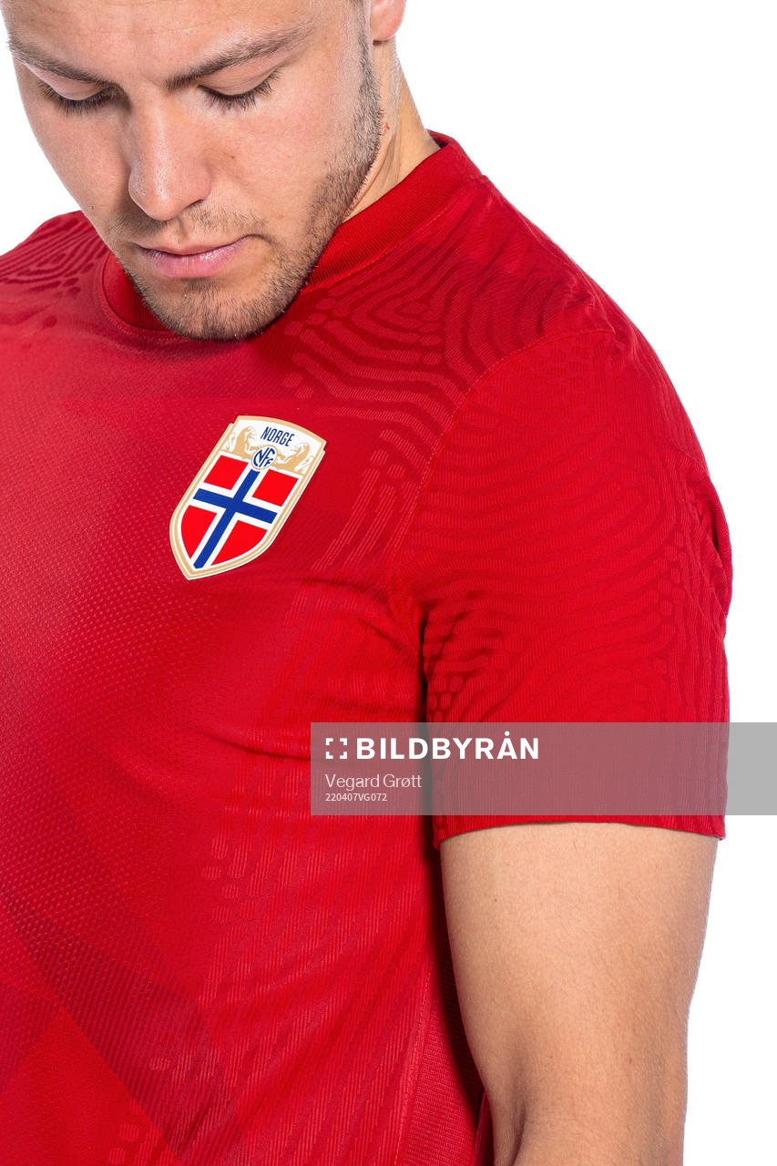 Fredrik André Bjørkan of the Norwegian national football