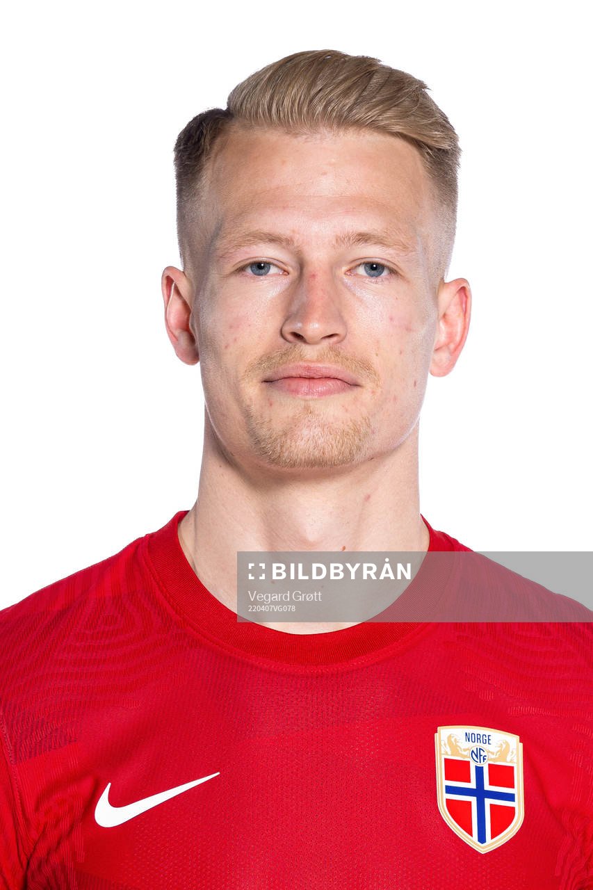 Andreas Hanche-Olsen of the Norwegian national football
