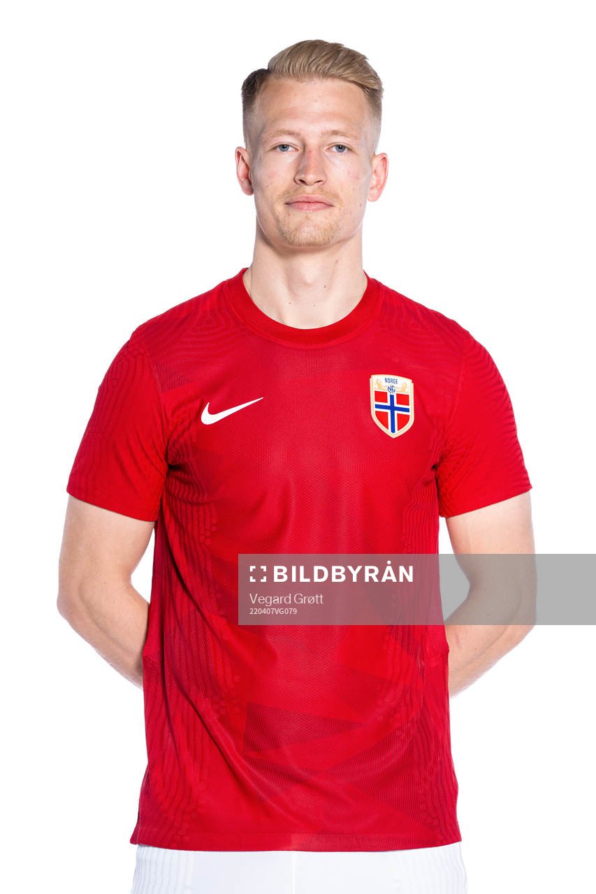 Andreas Hanche-Olsen of the Norwegian national football