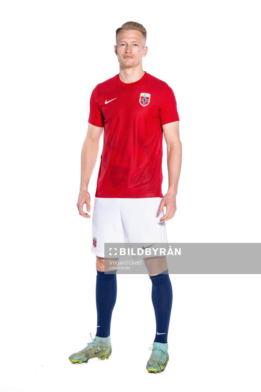 Andreas Hanche-Olsen of the Norwegian national football