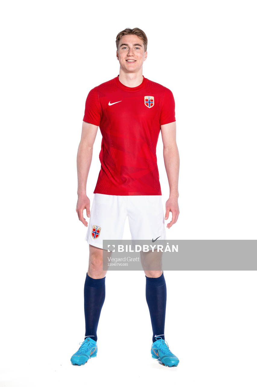 Kristian Thorstvedt of the Norwegian national football team