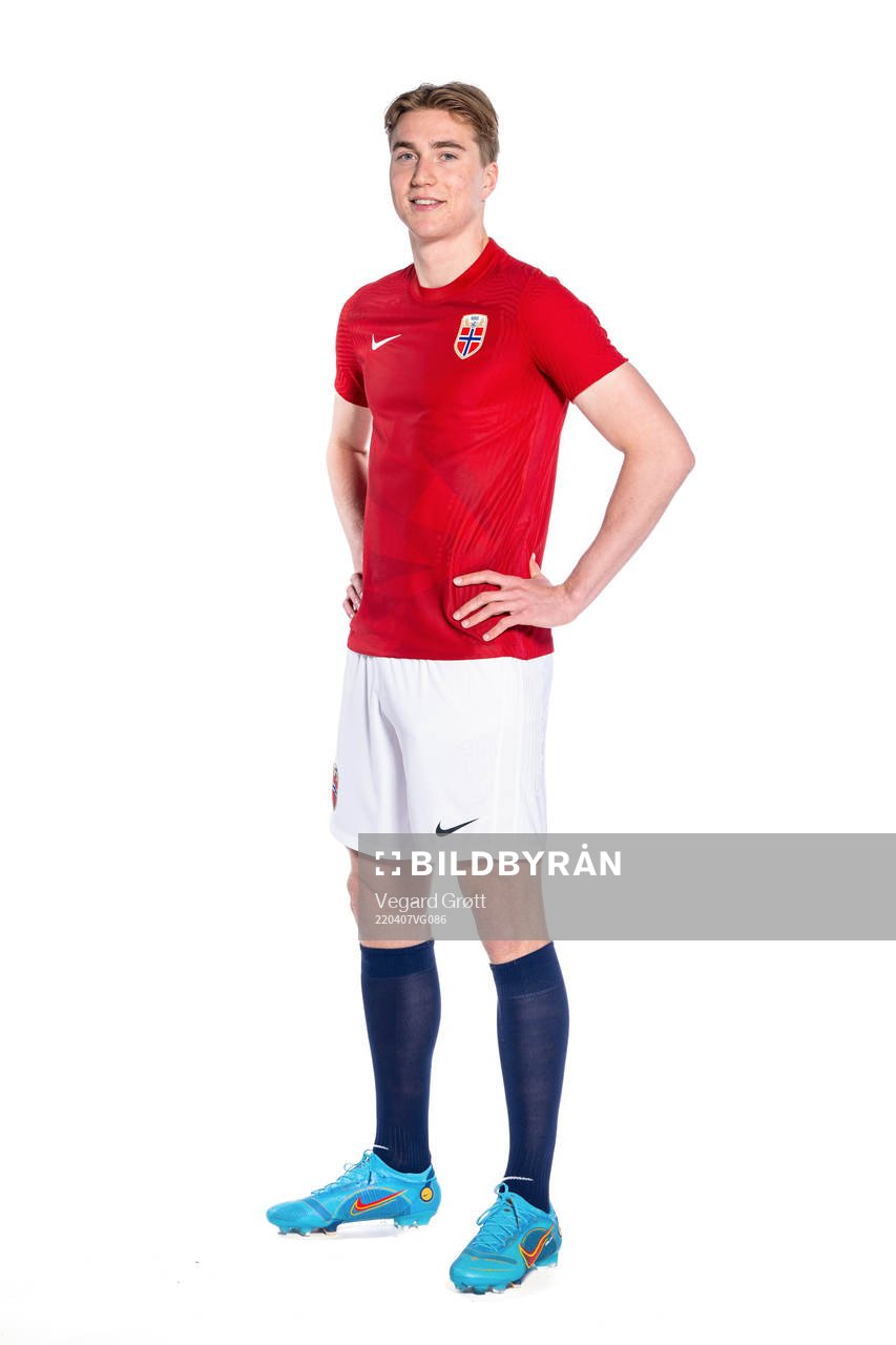 Kristian Thorstvedt of the Norwegian national football team