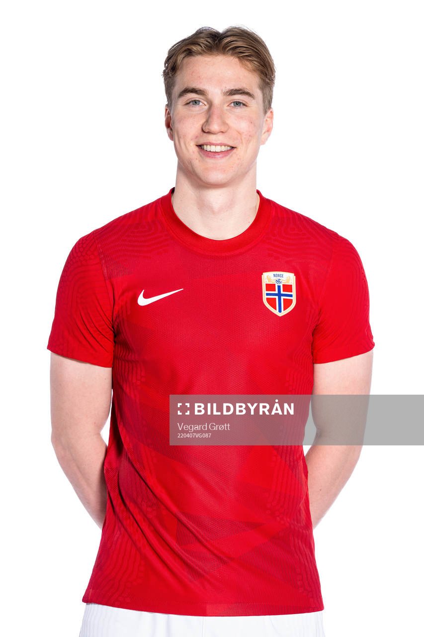 Kristian Thorstvedt of the Norwegian national football team