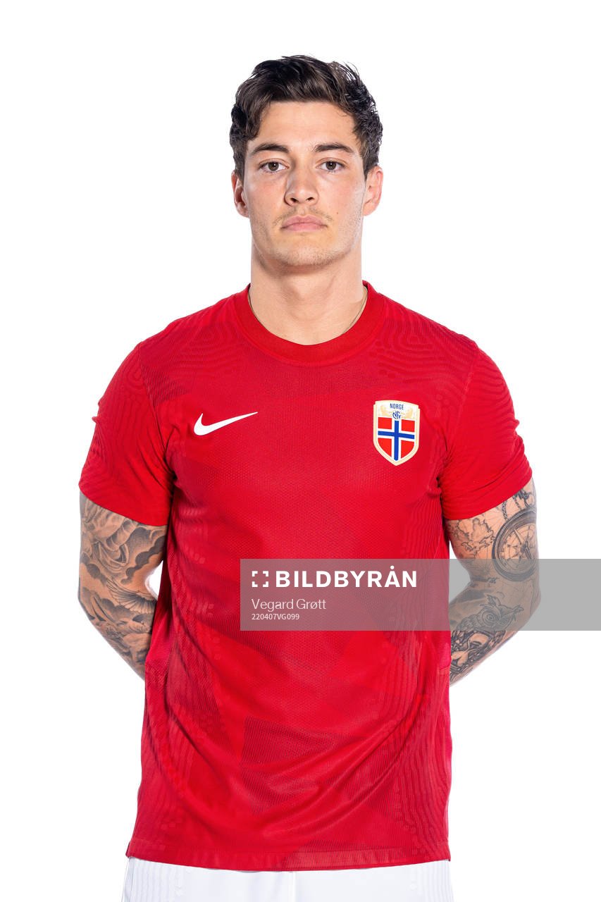 Mathias Normann of the Norwegian national football team