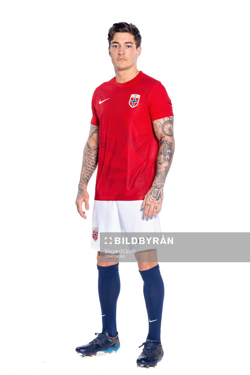Mathias Normann of the Norwegian national football team
