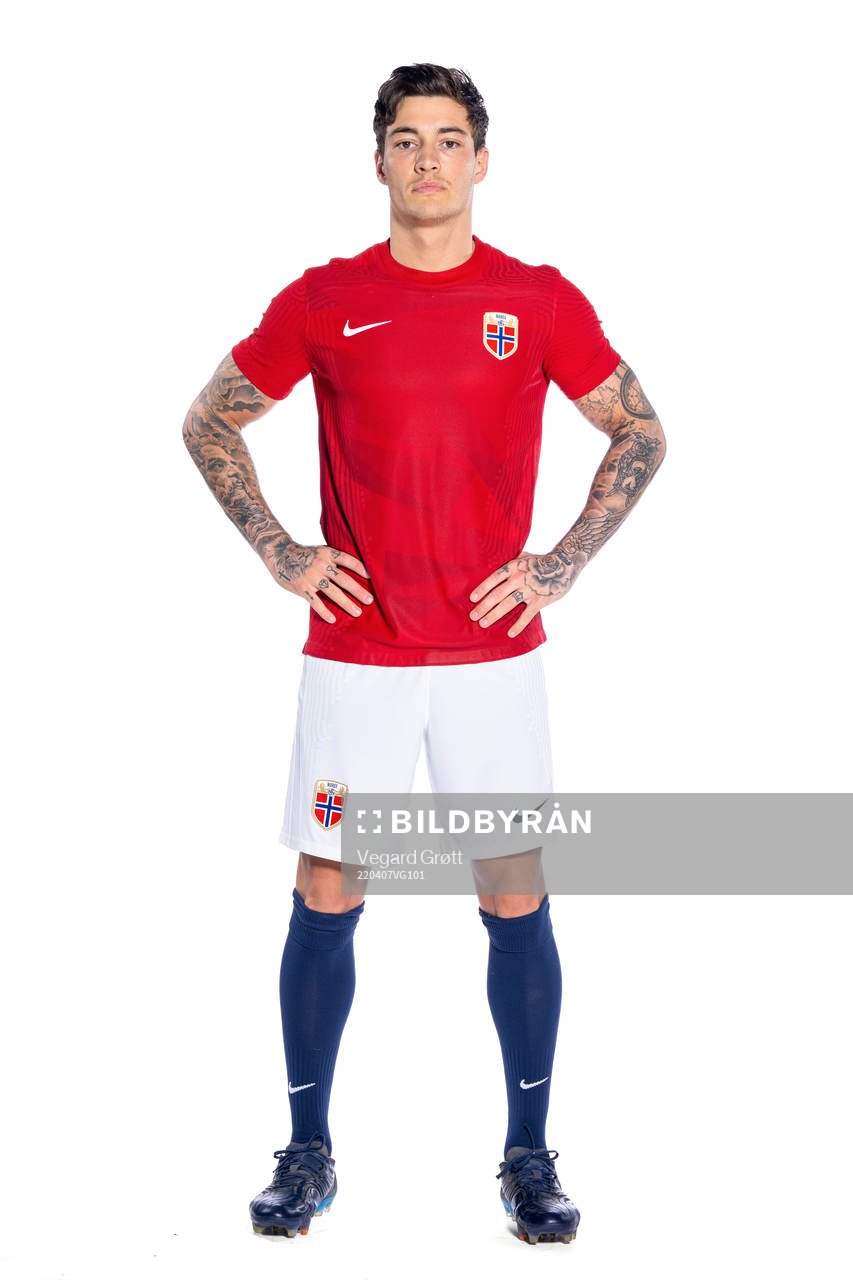 Mathias Normann of the Norwegian national football team