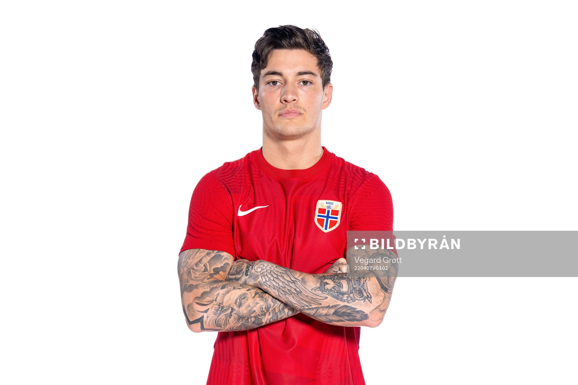 Mathias Normann of the Norwegian national football team