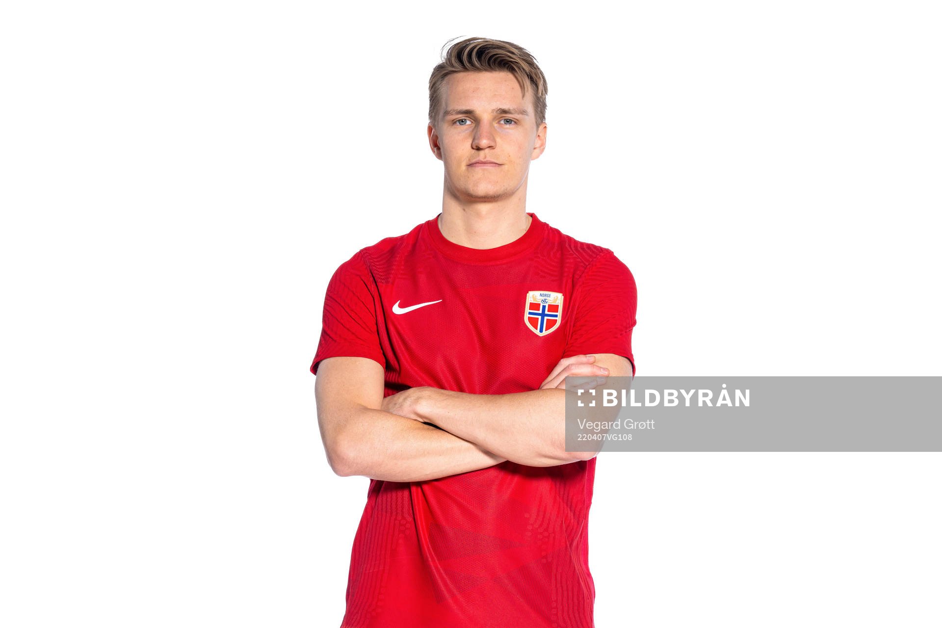 Martin Ødegaard of the Norwegian national football team