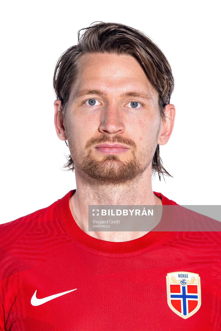 Stefan Strandberg of the Norwegian national football team