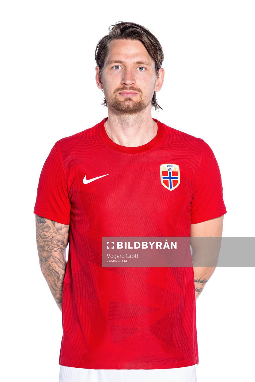 Stefan Strandberg of the Norwegian national football team