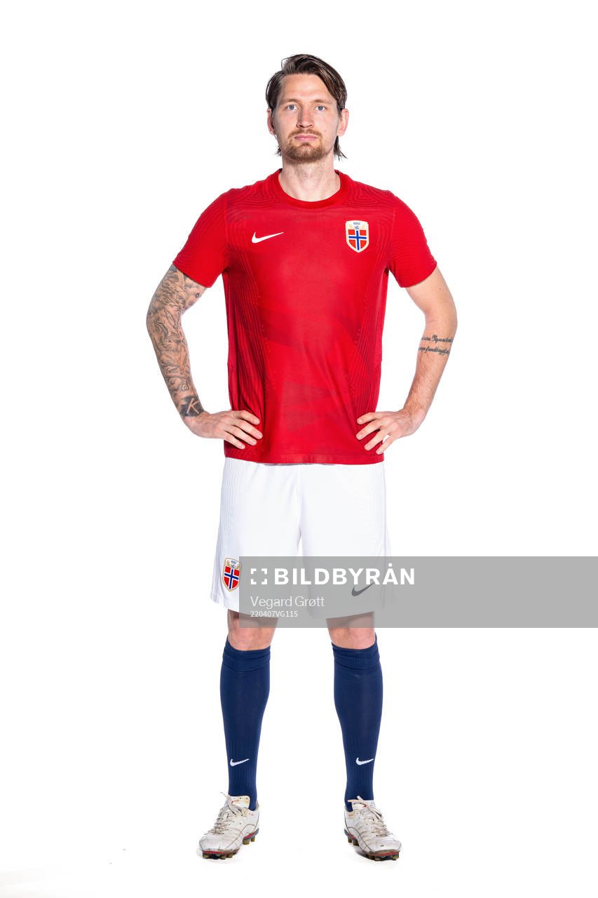 Stefan Strandberg of the Norwegian national football team