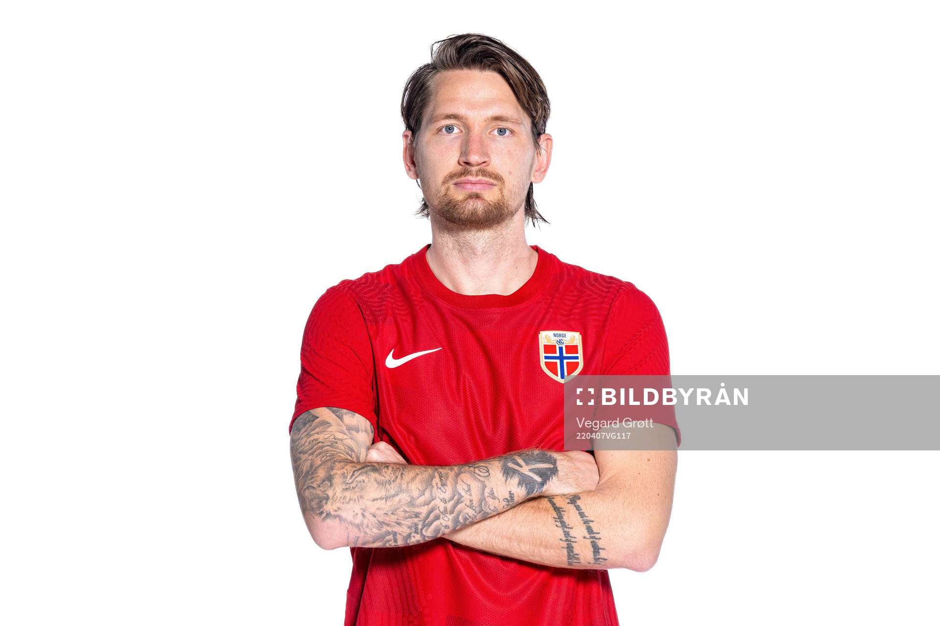 Stefan Strandberg of the Norwegian national football team