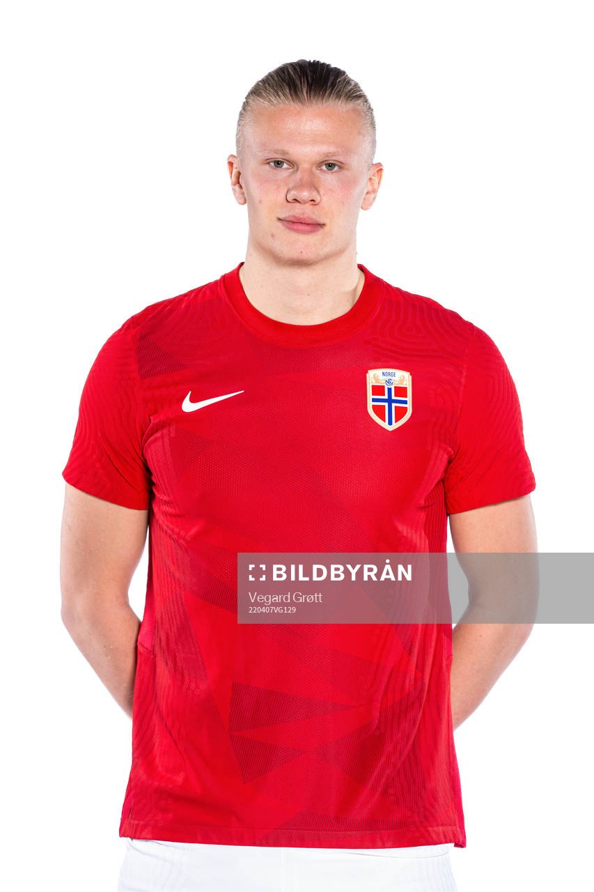 Erling Braut Haaland of the Norwegian national football