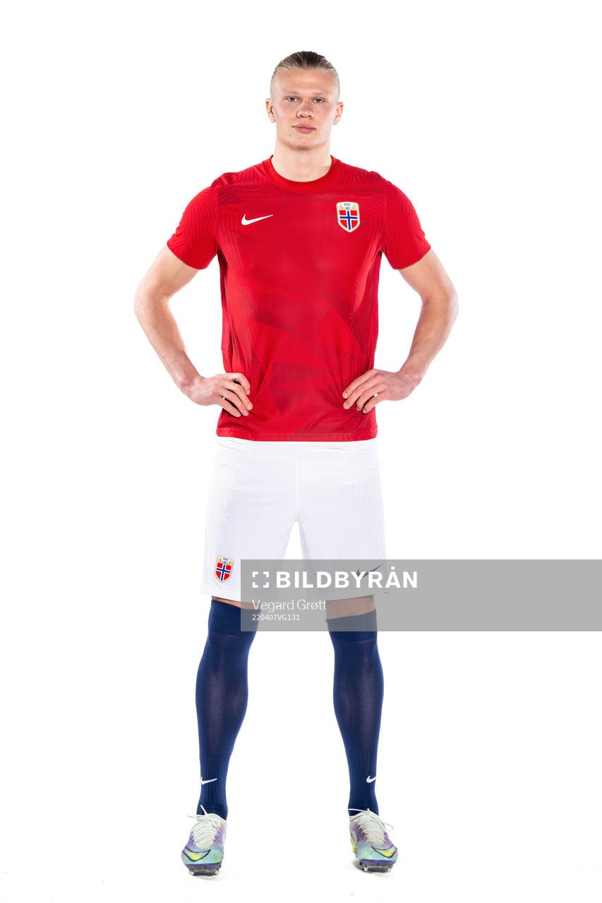 Erling Braut Haaland of the Norwegian national football
