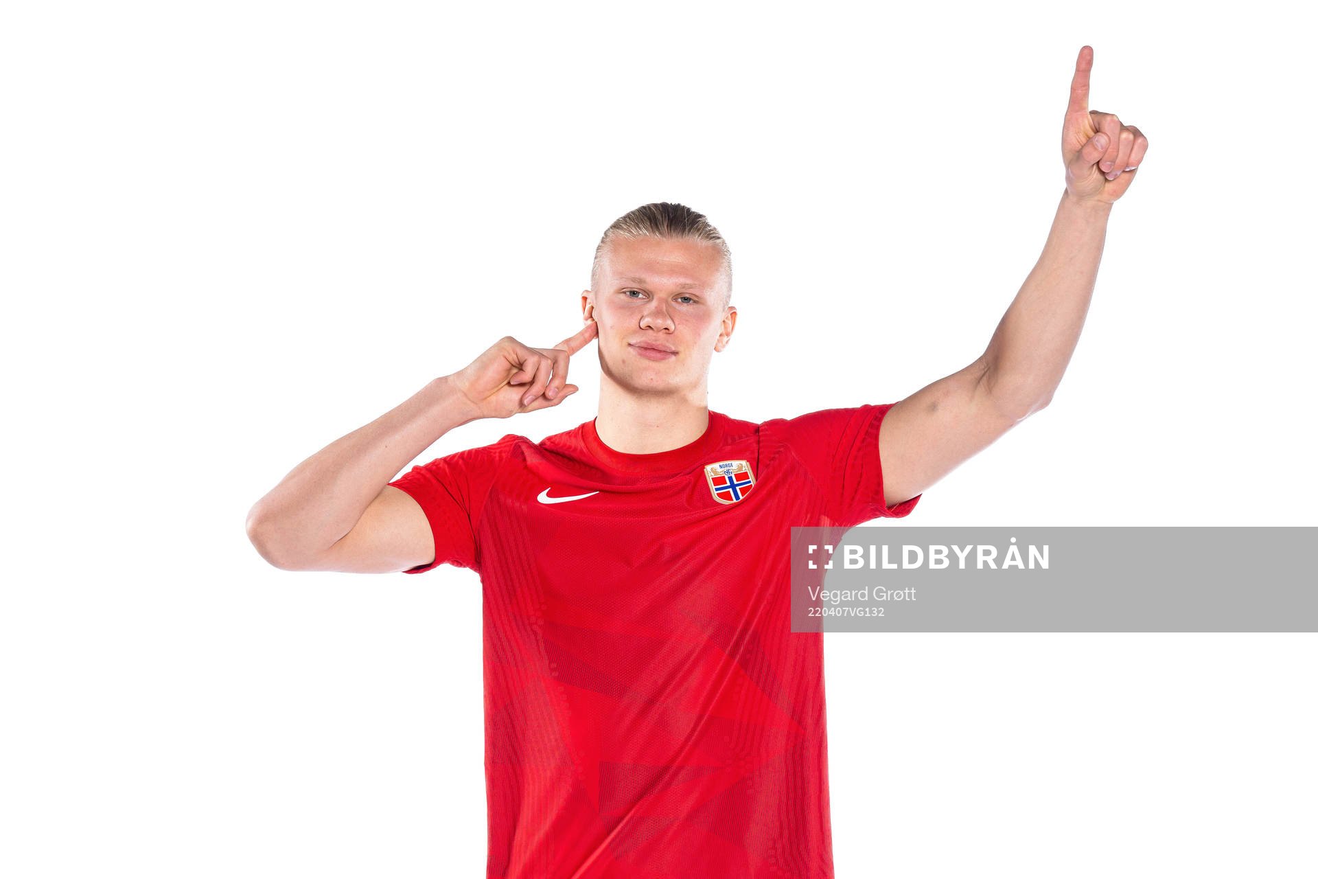 Erling Braut Haaland of the Norwegian national football