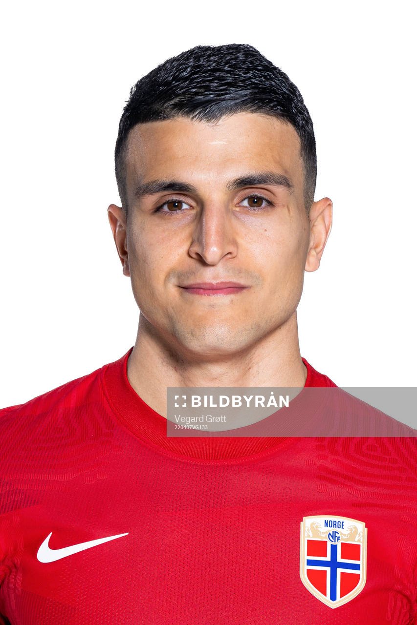 Mohamed Elyounoussi of the Norwegian national football team