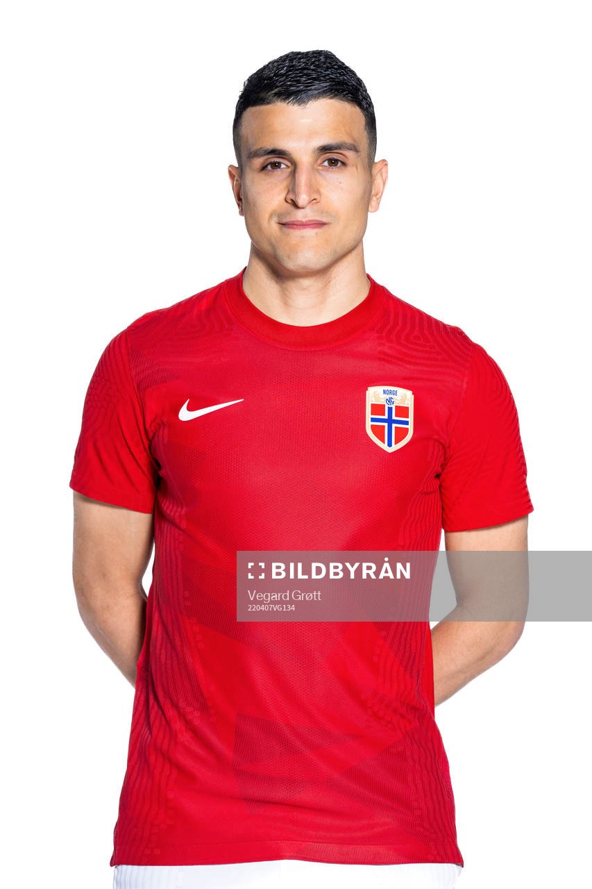 Mohamed Elyounoussi of the Norwegian national football team