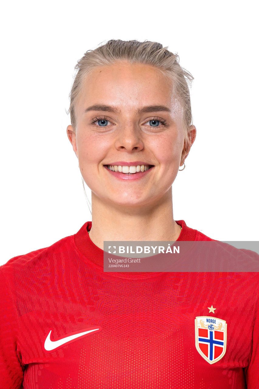 Emilie Woldvik of the Norwegian women’s national football