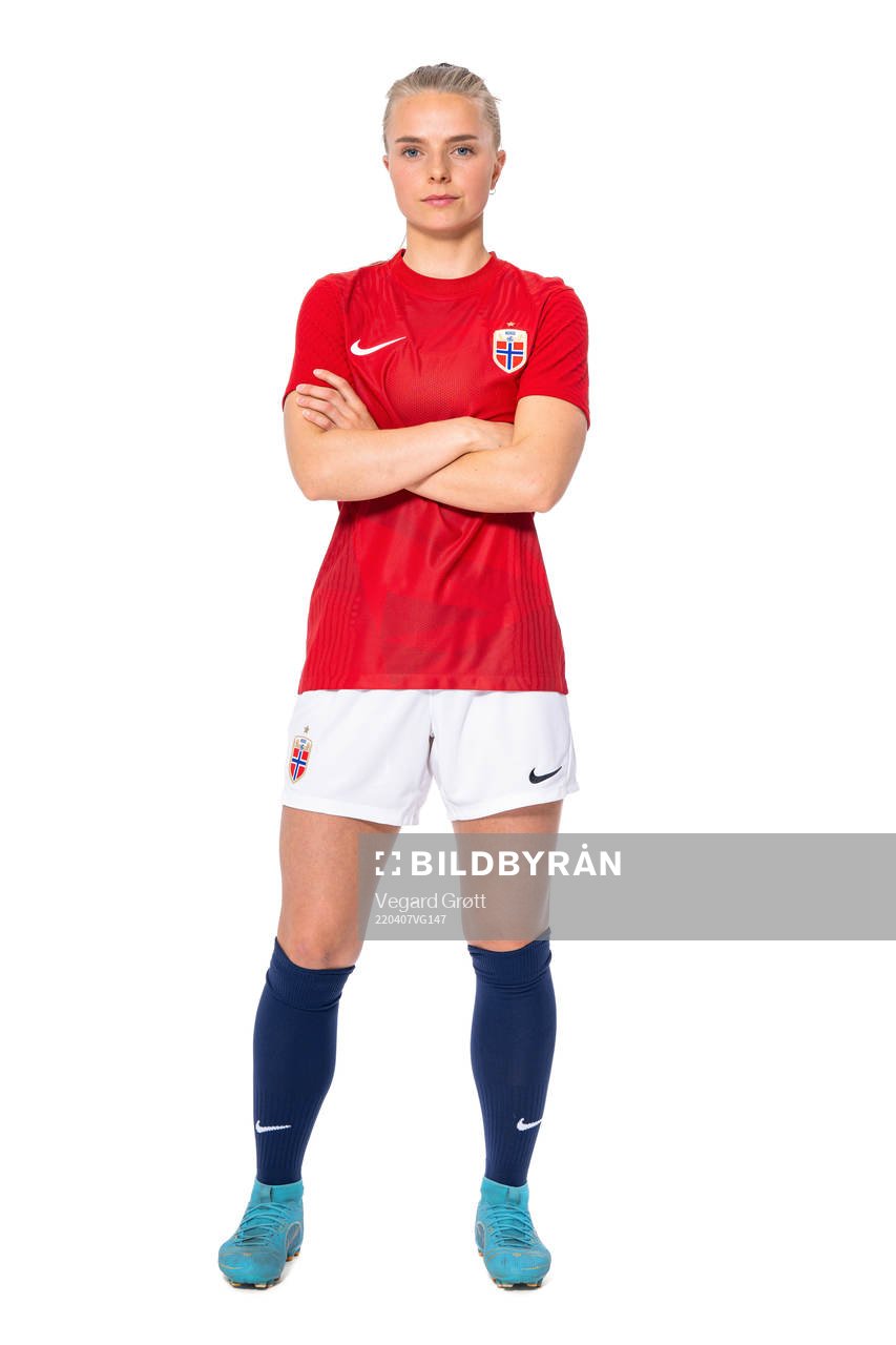 Emilie Woldvik of the Norwegian women’s national football