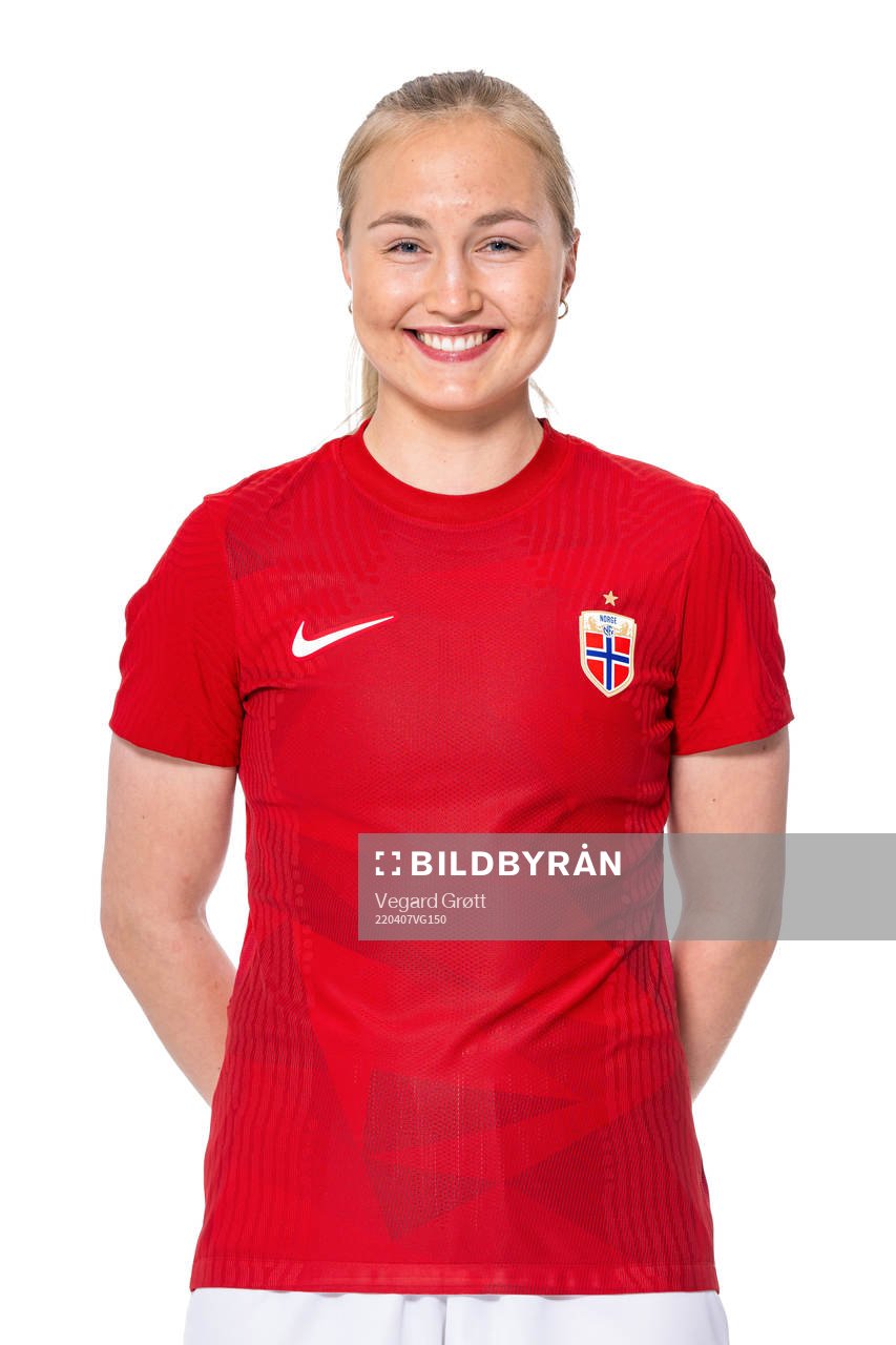 Noor Hoelsbrekken Eckhoff of the Norwegian women’s