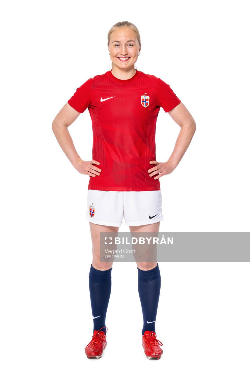 Noor Hoelsbrekken Eckhoff of the Norwegian women’s