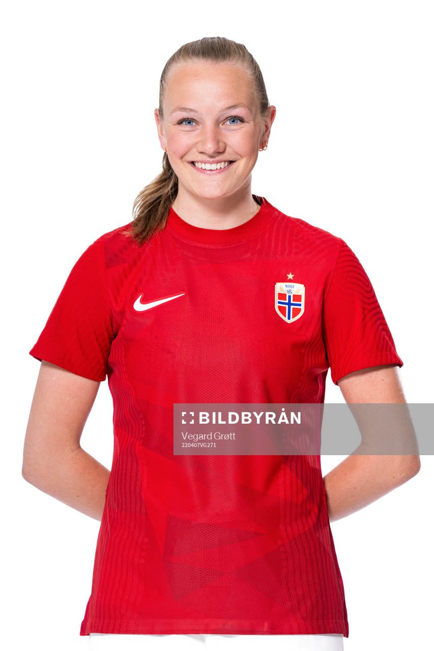Frida Maanum of the Norwegian women’s national football