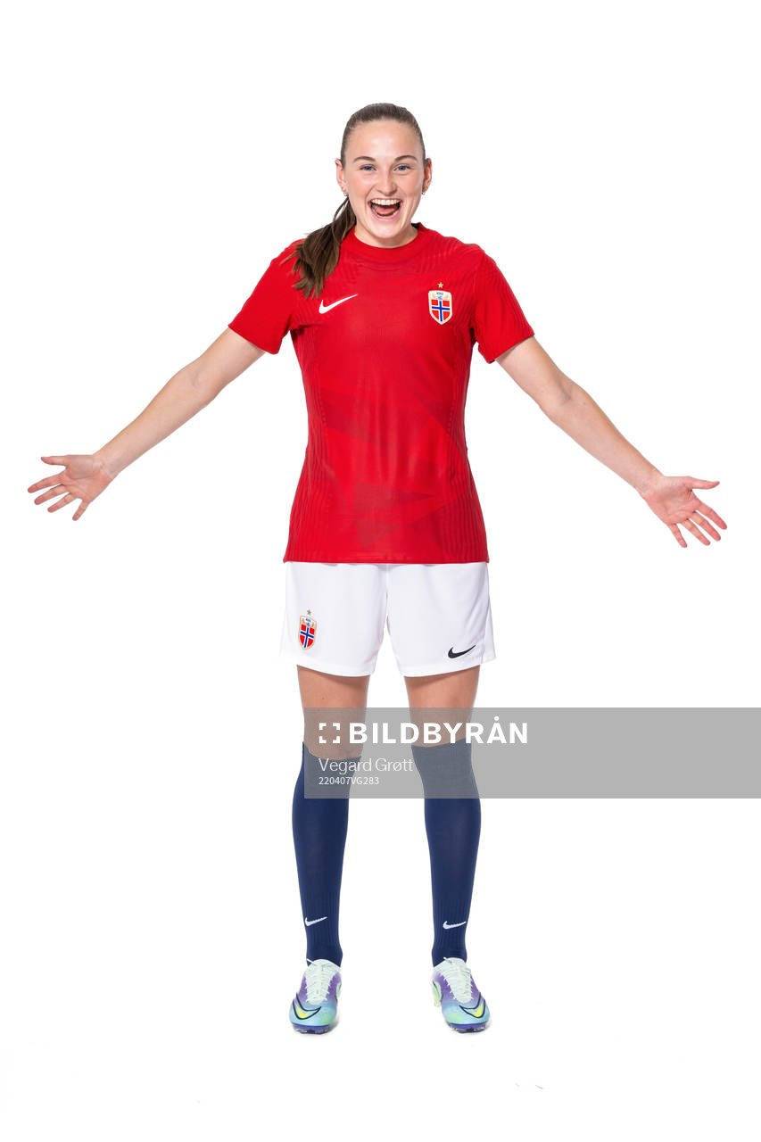 Vilde Hasund of the Norwegian women’s national football