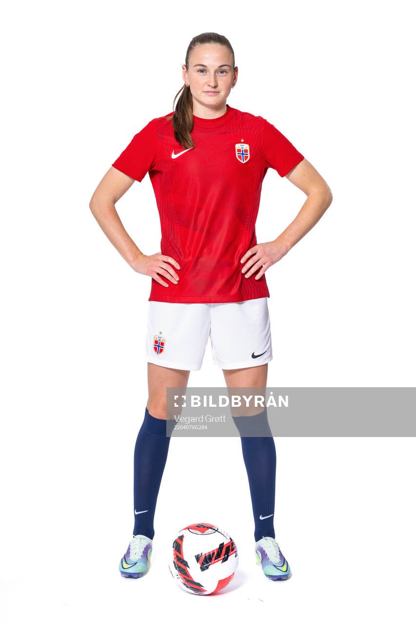 Vilde Hasund of the Norwegian women’s national football