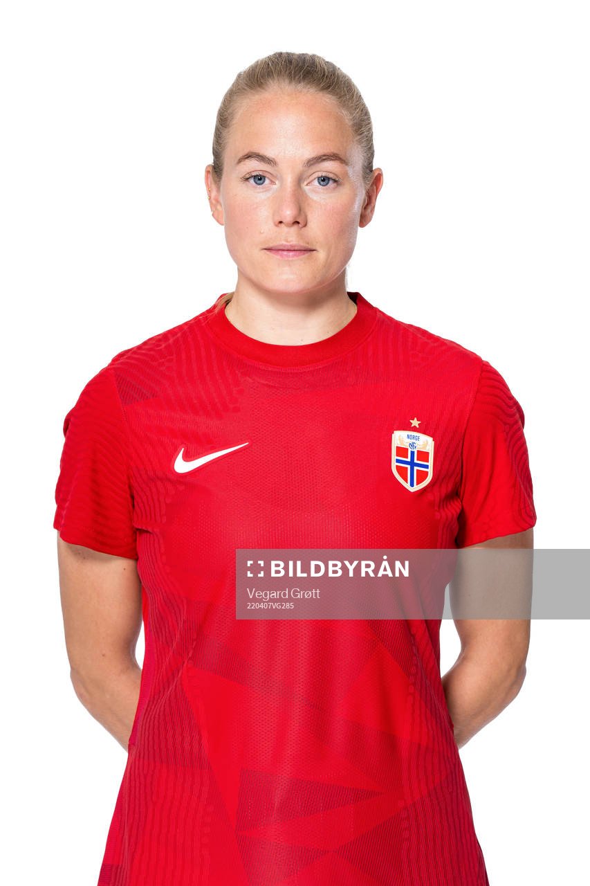 Guro Bergsvand of the Norwegian women’s national football