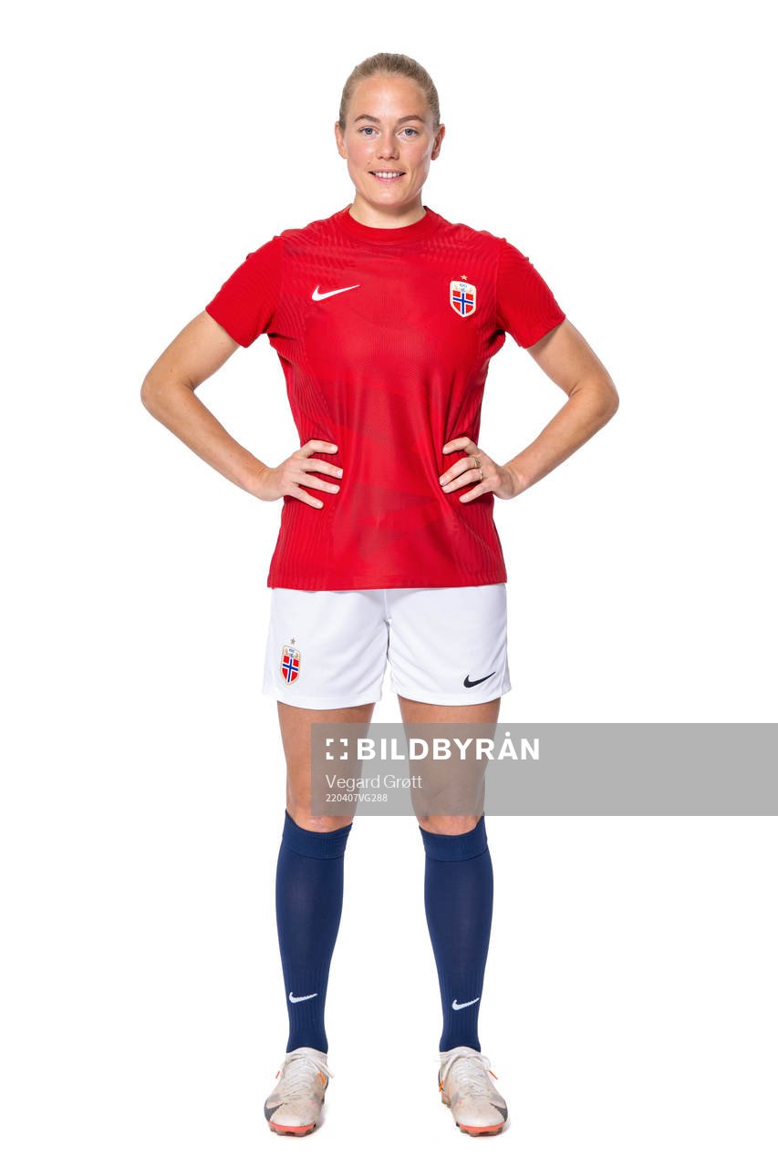 Guro Bergsvand of the Norwegian women’s national football