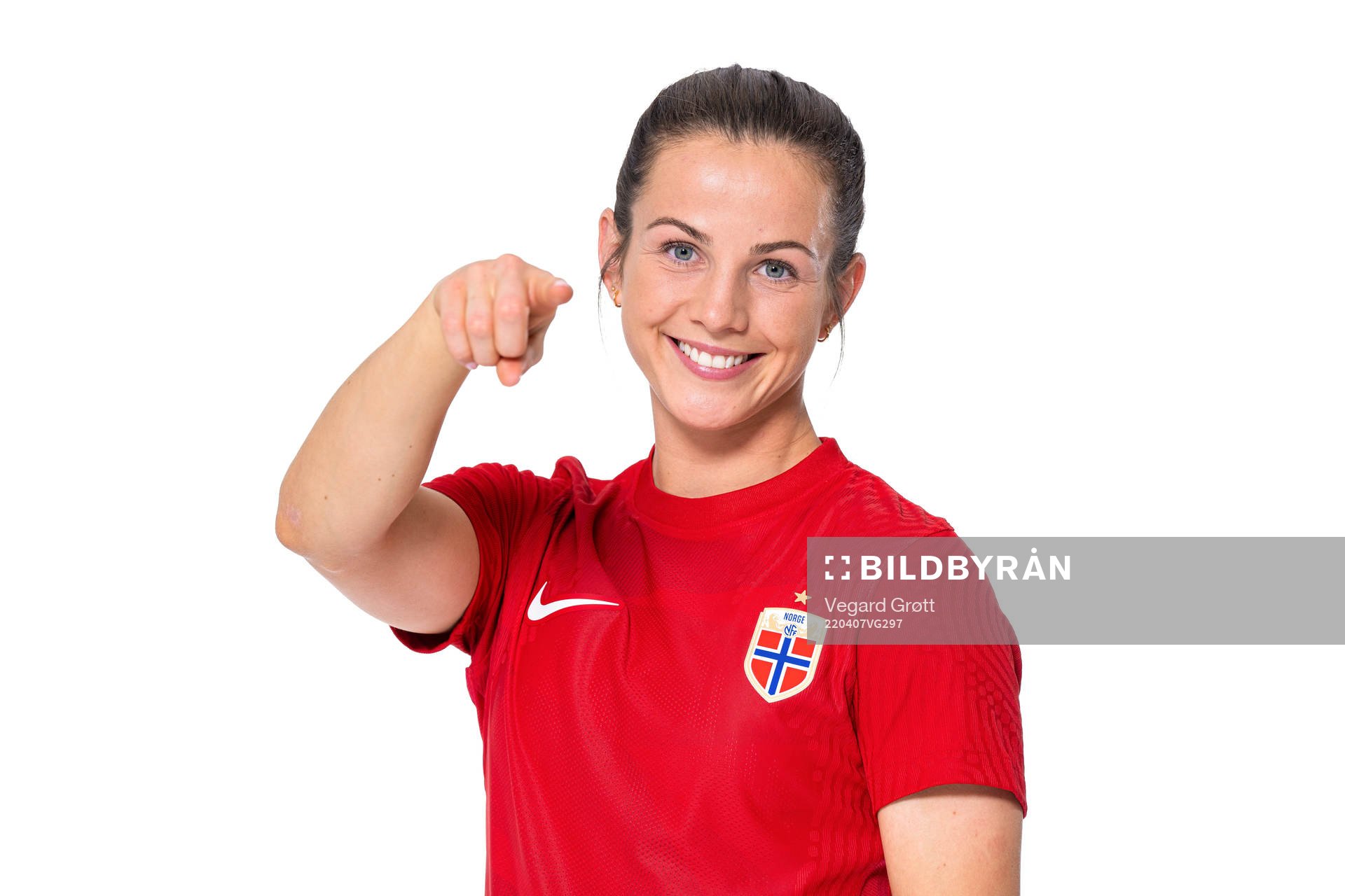 Tuva Hansen of the Norwegian women’s national football