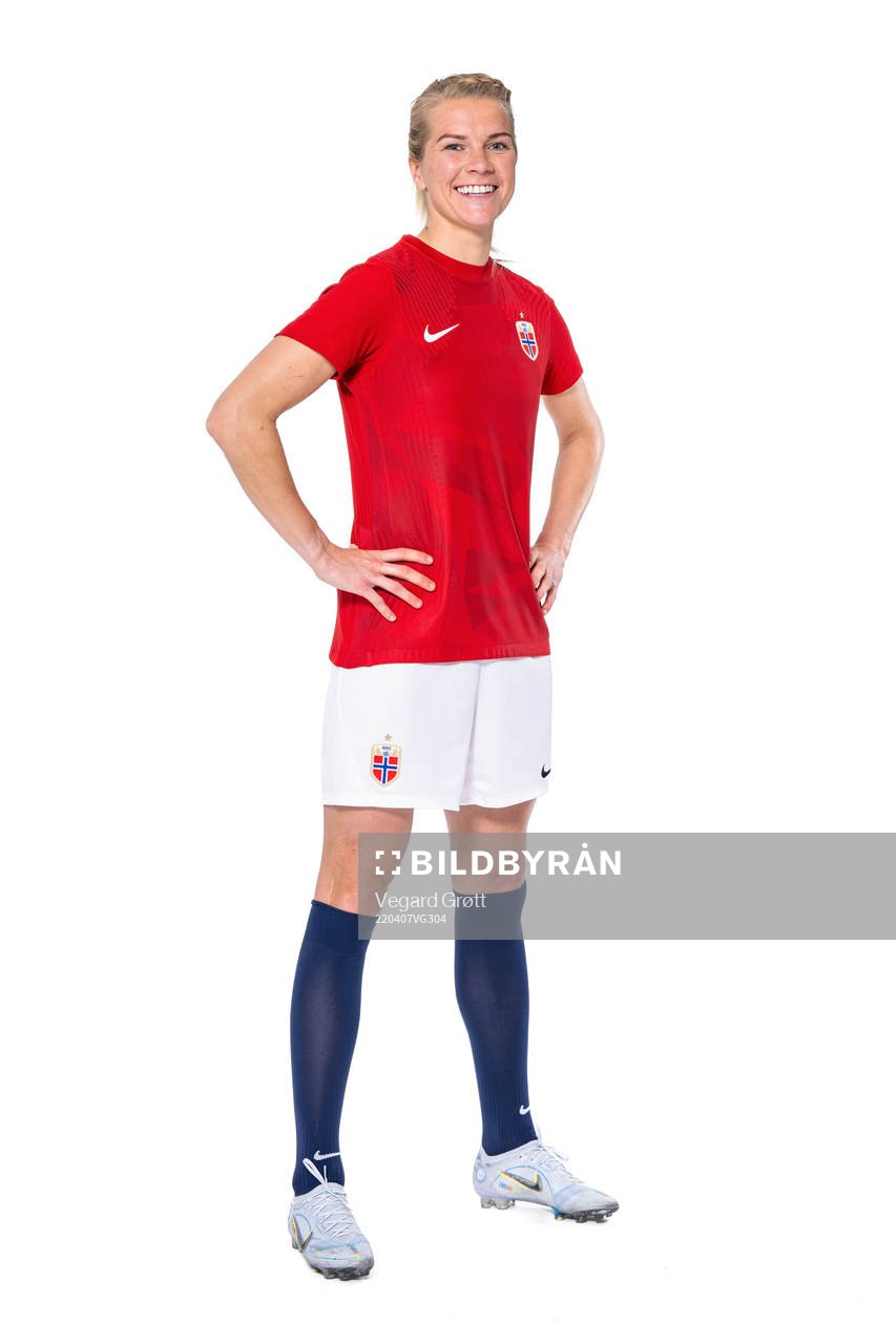 Ada Hegerberg of the Norwegian women’s national football