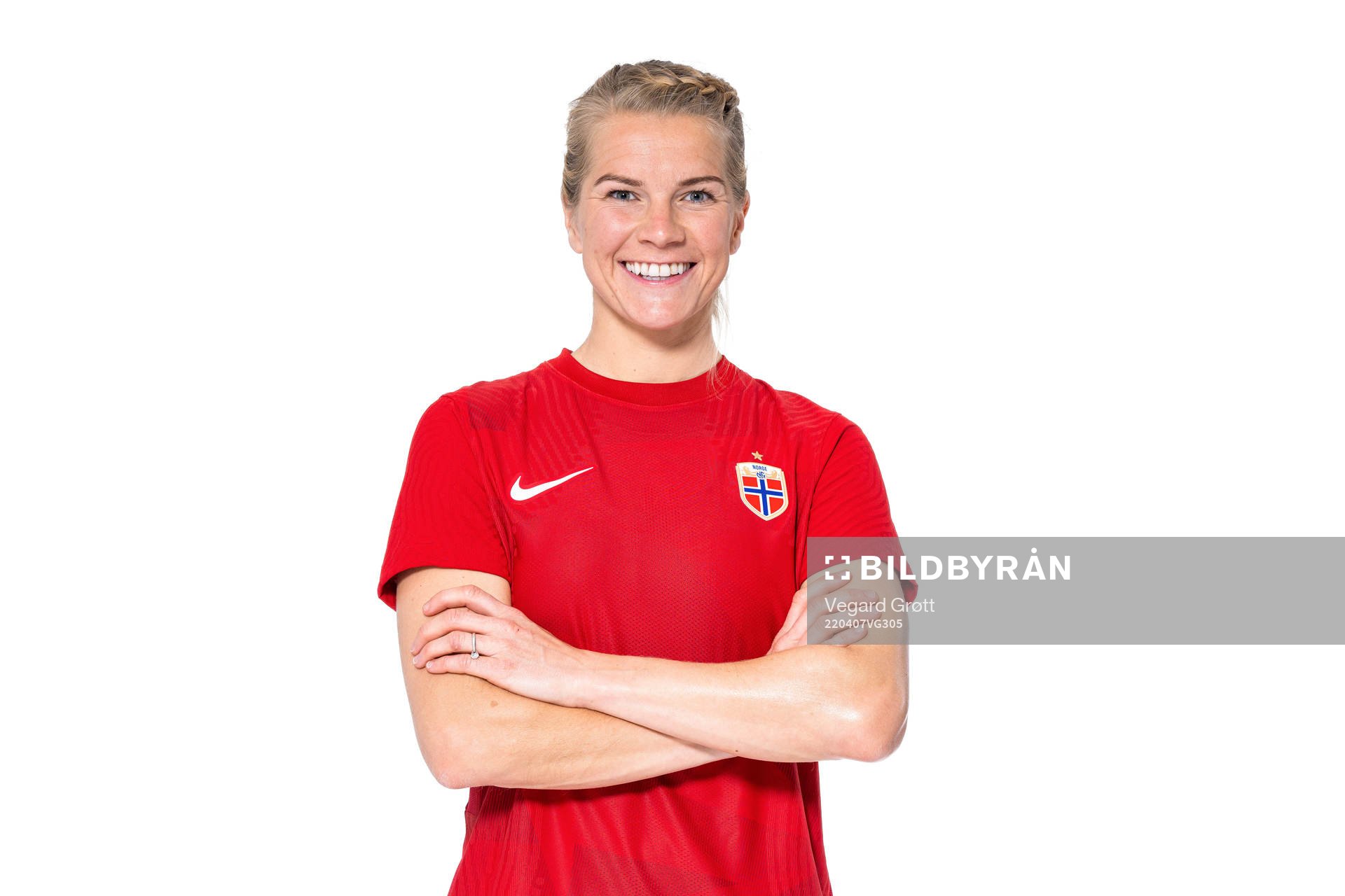 Ada Hegerberg of the Norwegian women’s national football