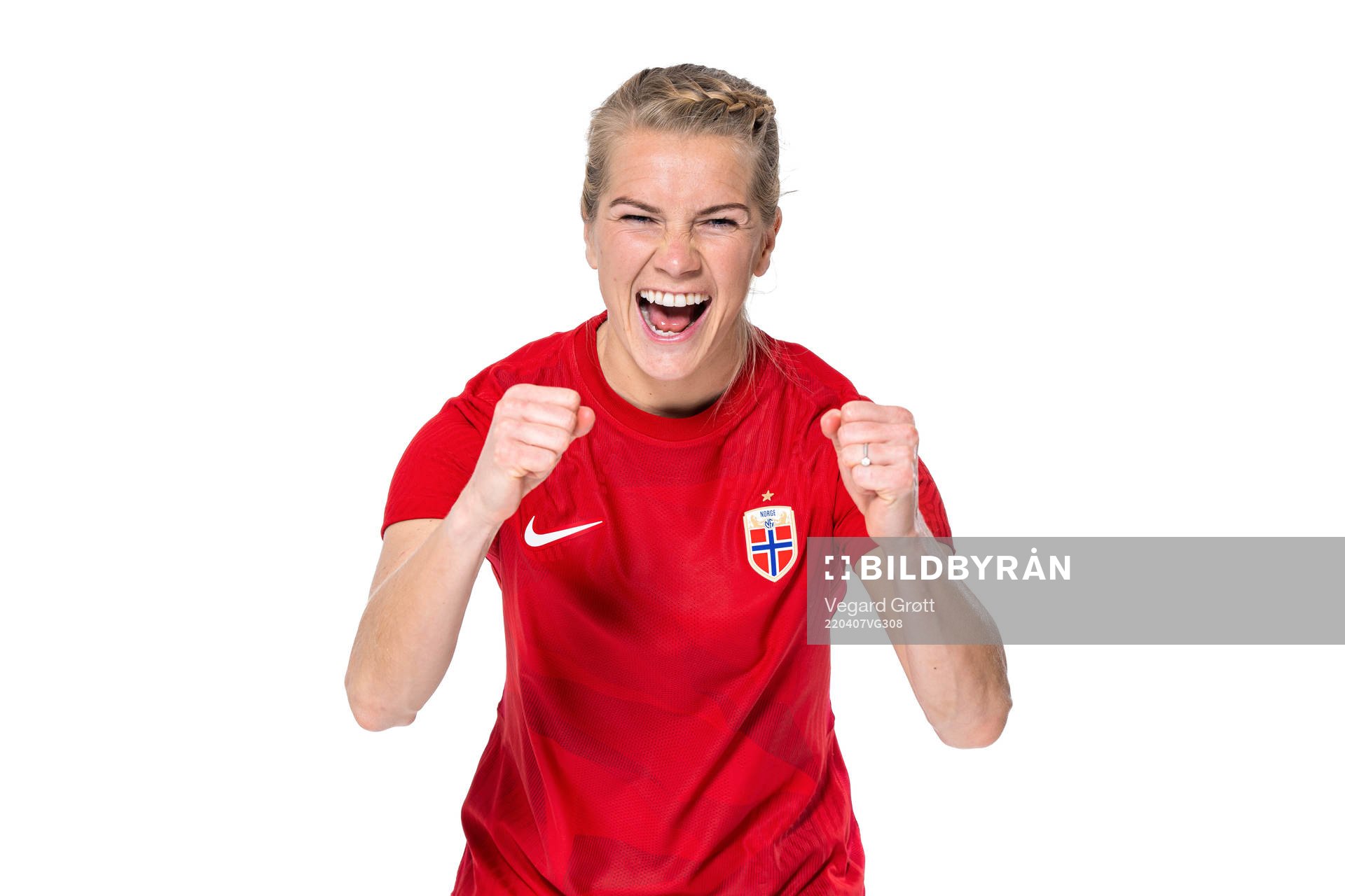 Ada Hegerberg of the Norwegian women’s national football