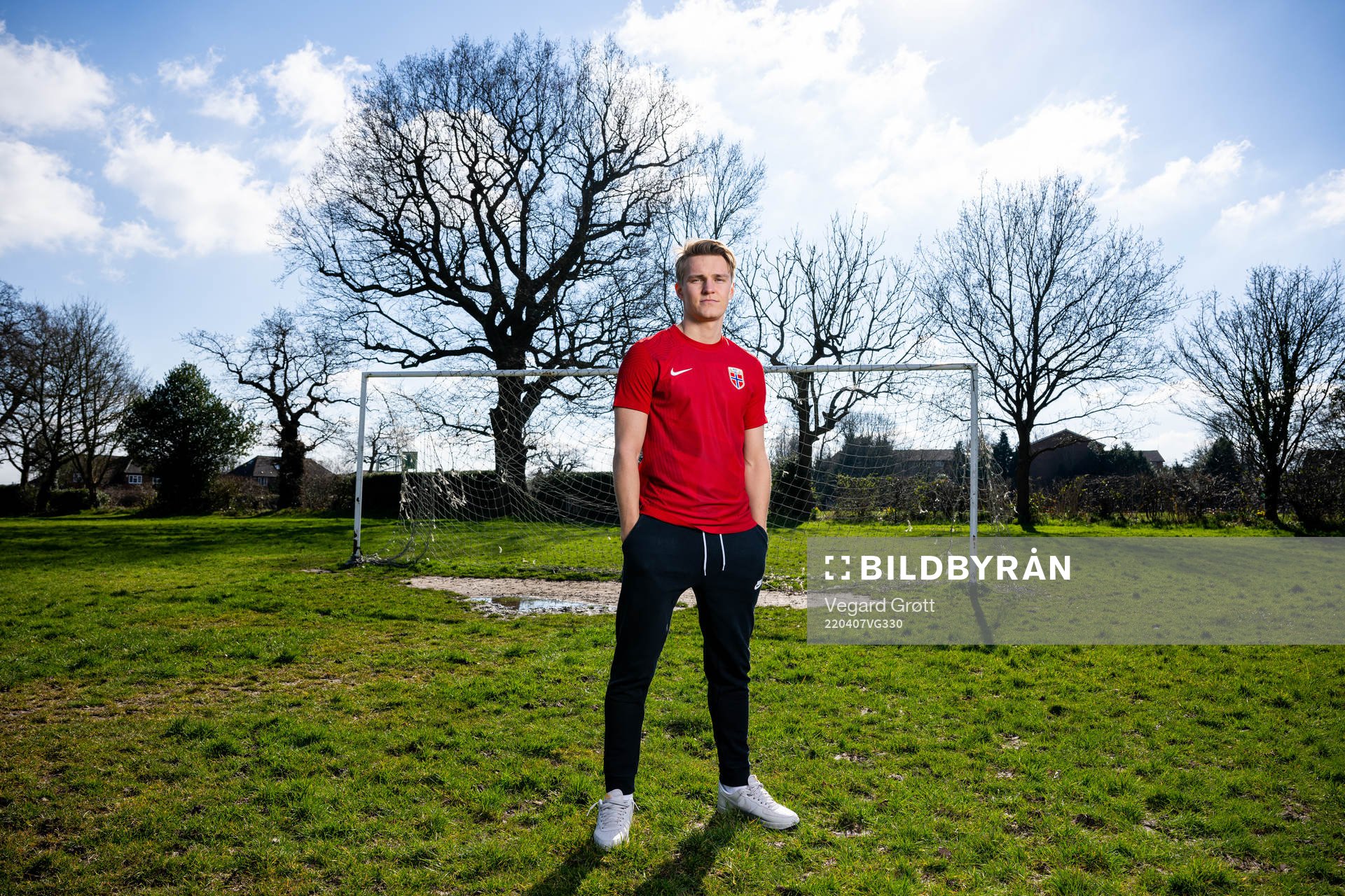 Martin Ødegaard of the Norwegian national football team