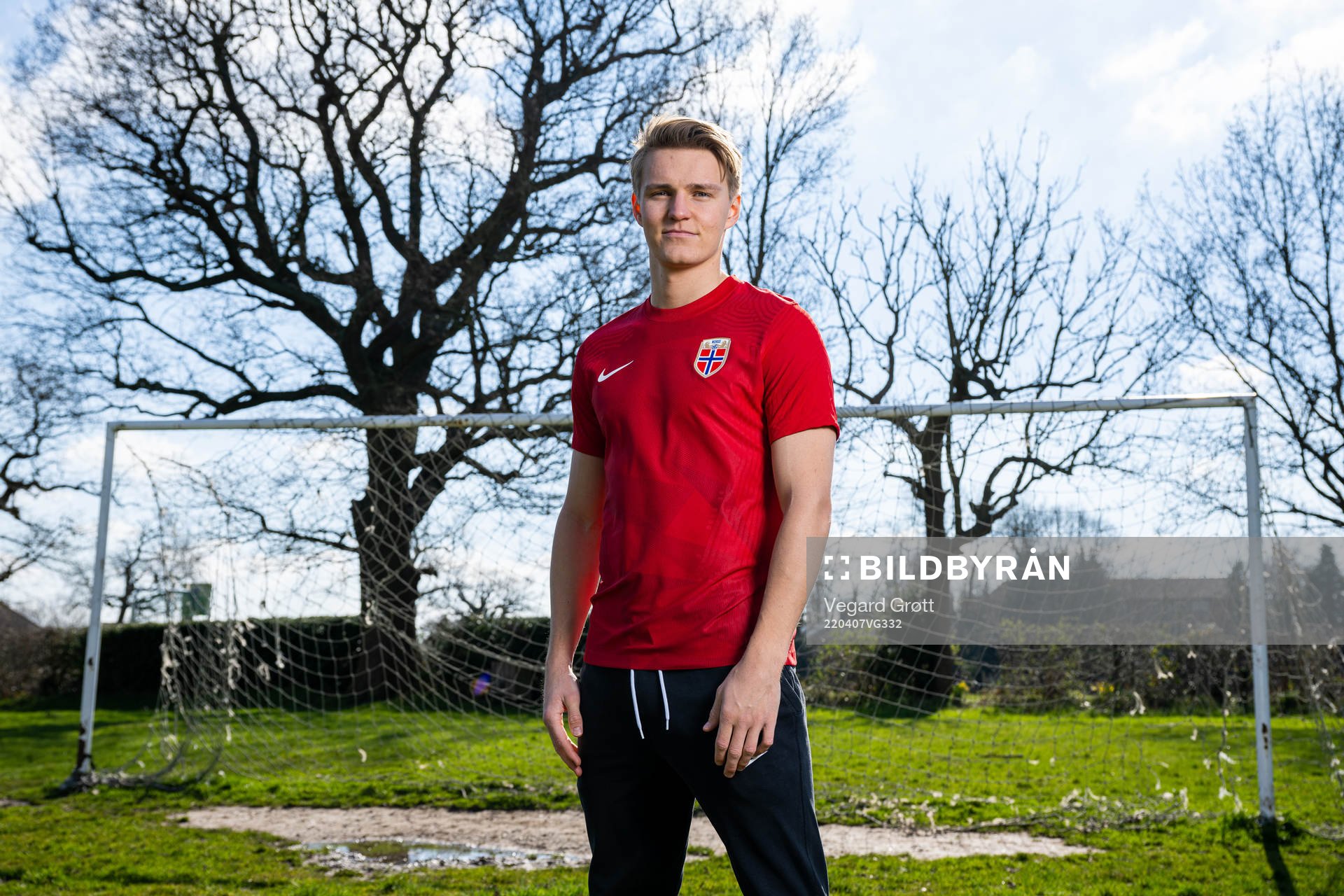 Martin Ødegaard of the Norwegian national football team