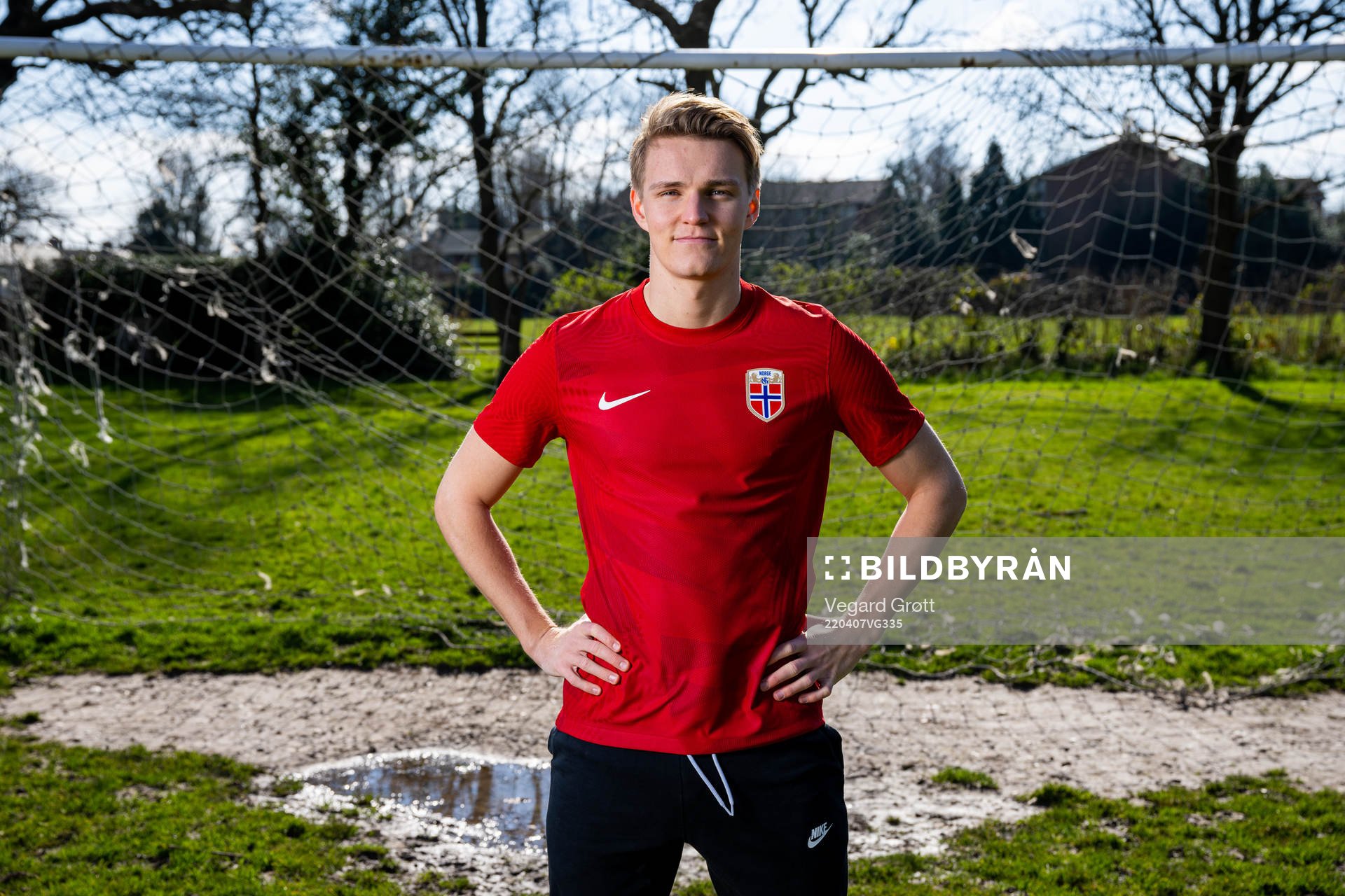Martin Ødegaard of the Norwegian national football team