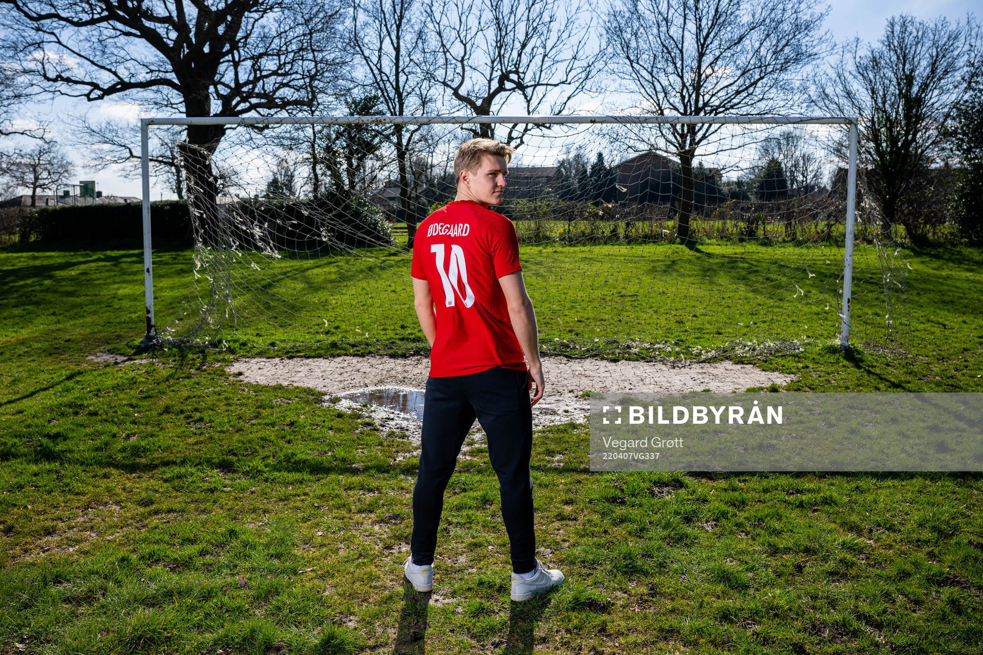 Martin Ødegaard of the Norwegian national football team