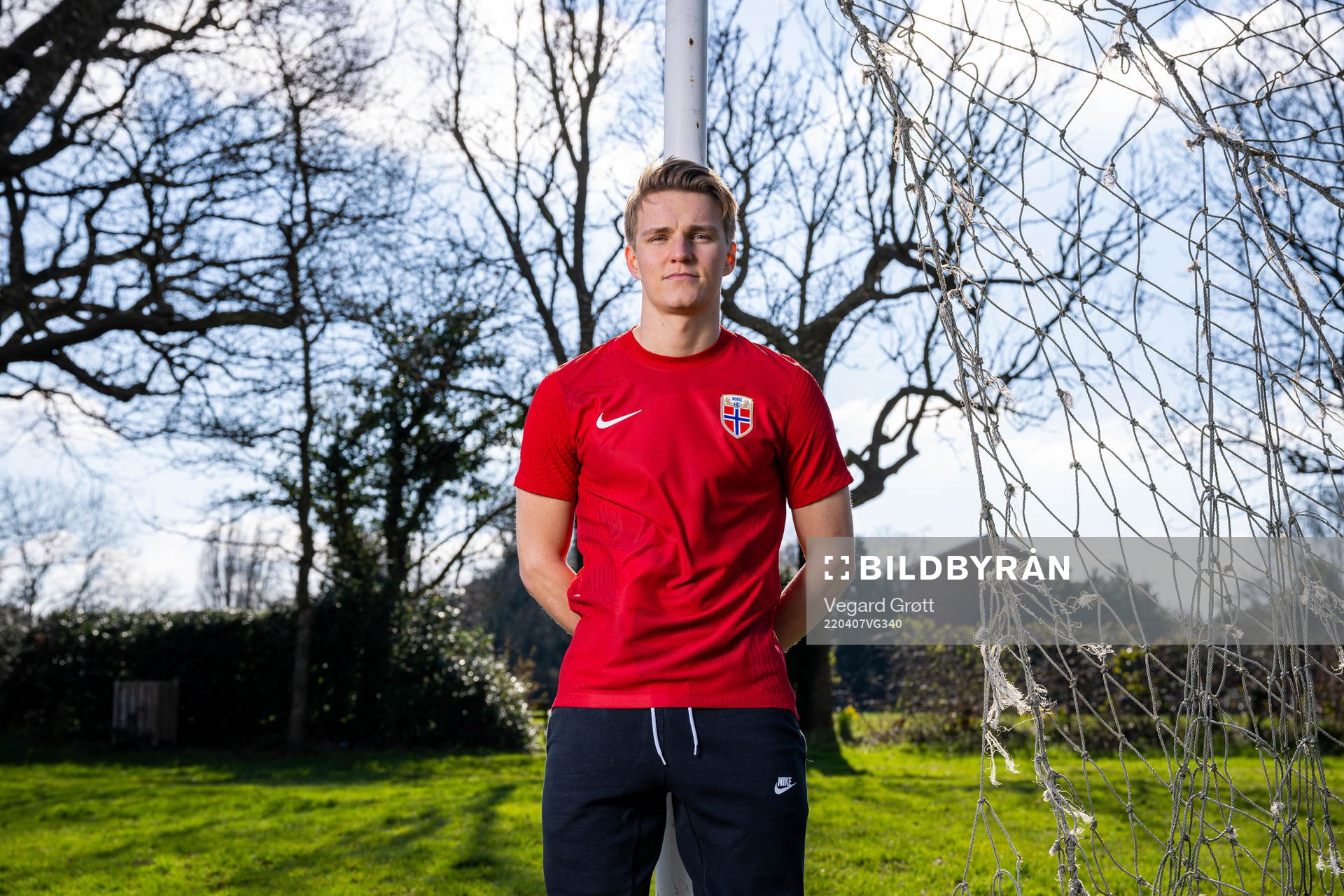 Martin Ødegaard of the Norwegian national football team